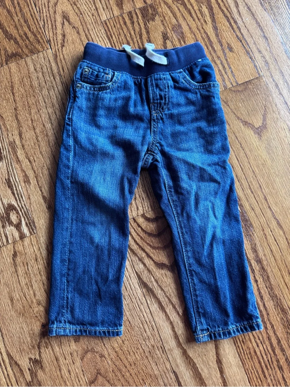 GAP Toddler Boys Blue Pull-On Jeans